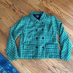 DKNY vintage houndstooth jacket 